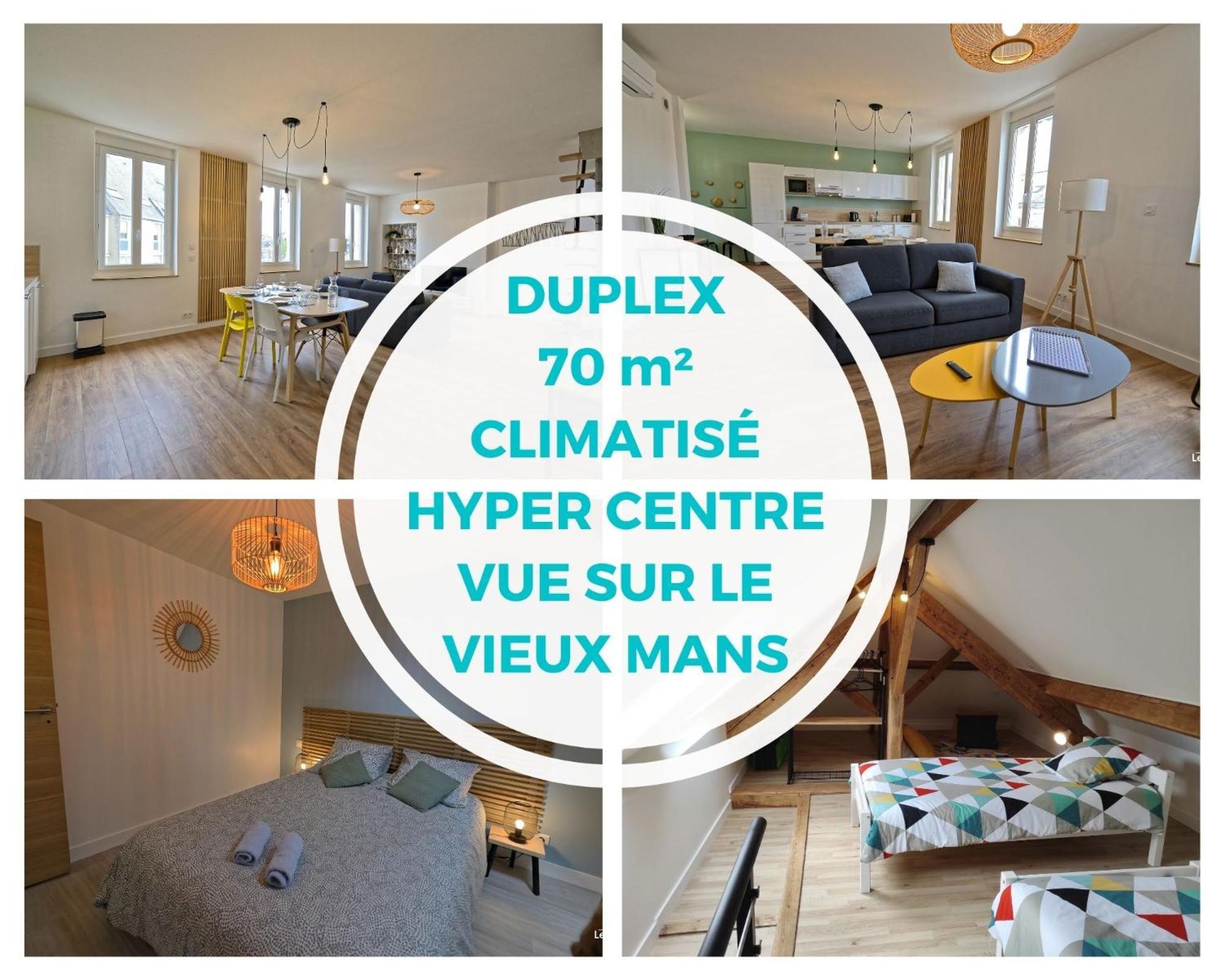duplex appartement 70m2 atypique au cœur du Mans Le Mans Extérieur photo